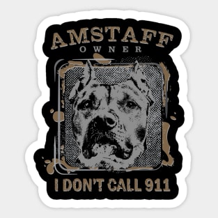 American Staffordshire Terrier - Amstaff Sticker